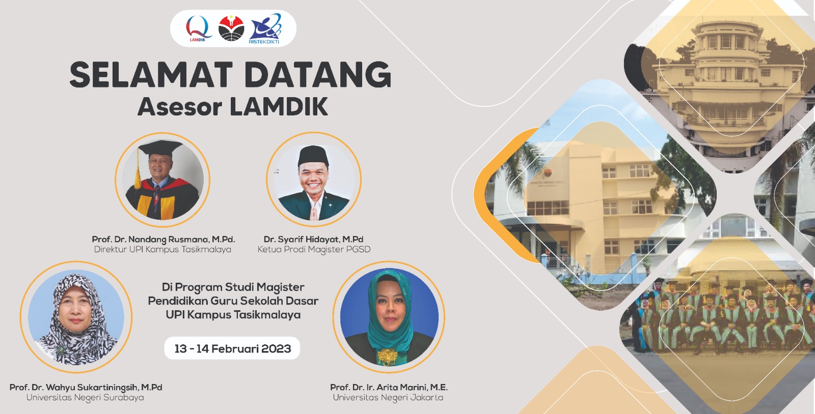 Akreditasi Lapangan LAMDIK untuk Prodi Magister PGSD