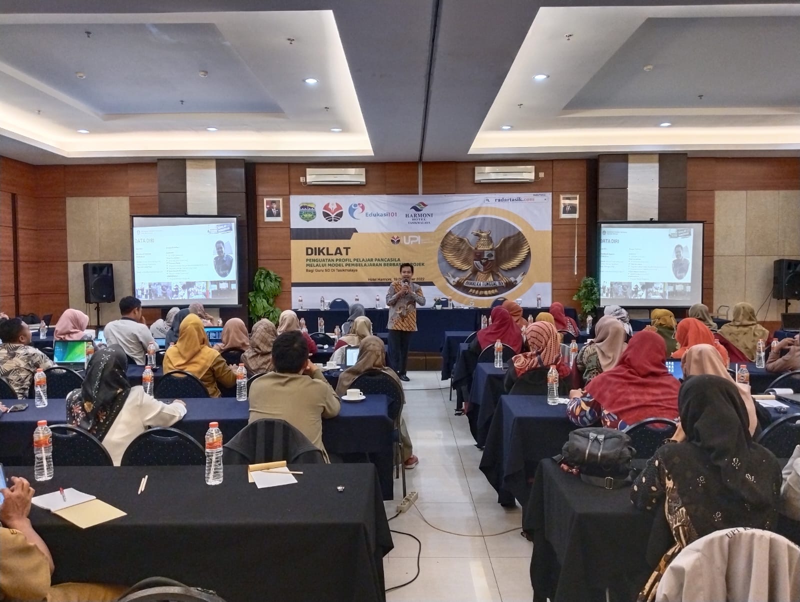 Diklat Penguatan Wawasan Kebangsaan Profil Pelajar Pancasila melalui Model Pembelajaran Berbasis Projek Bagi Guru Sekolah Dasar  di Kabupaten Tasikmalaya