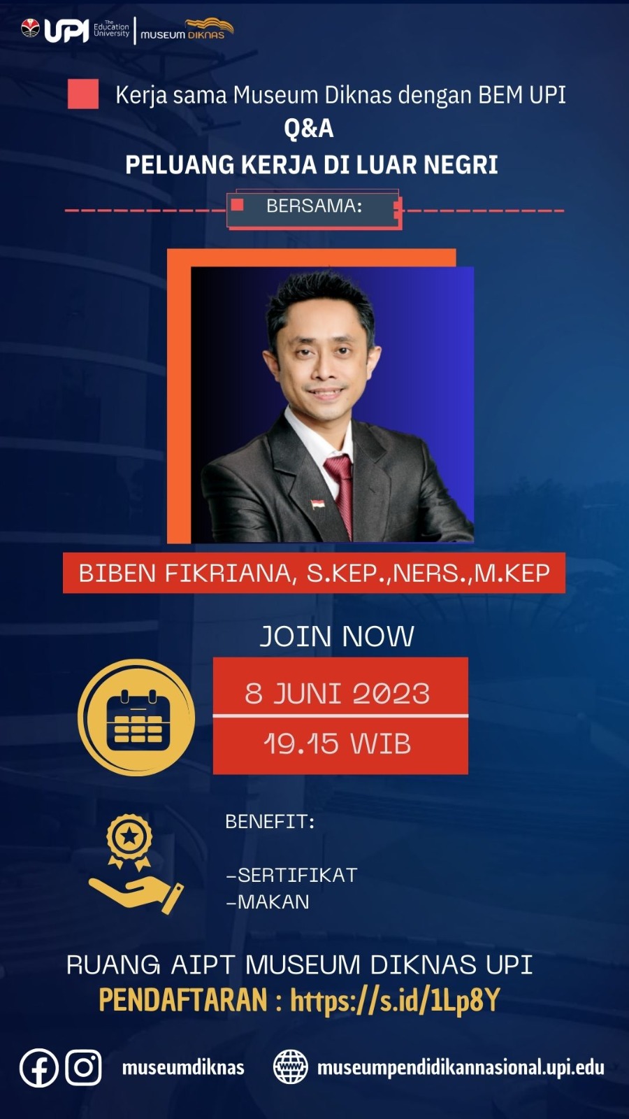Kerja Sama Museum Diknas dengan BEM UPI